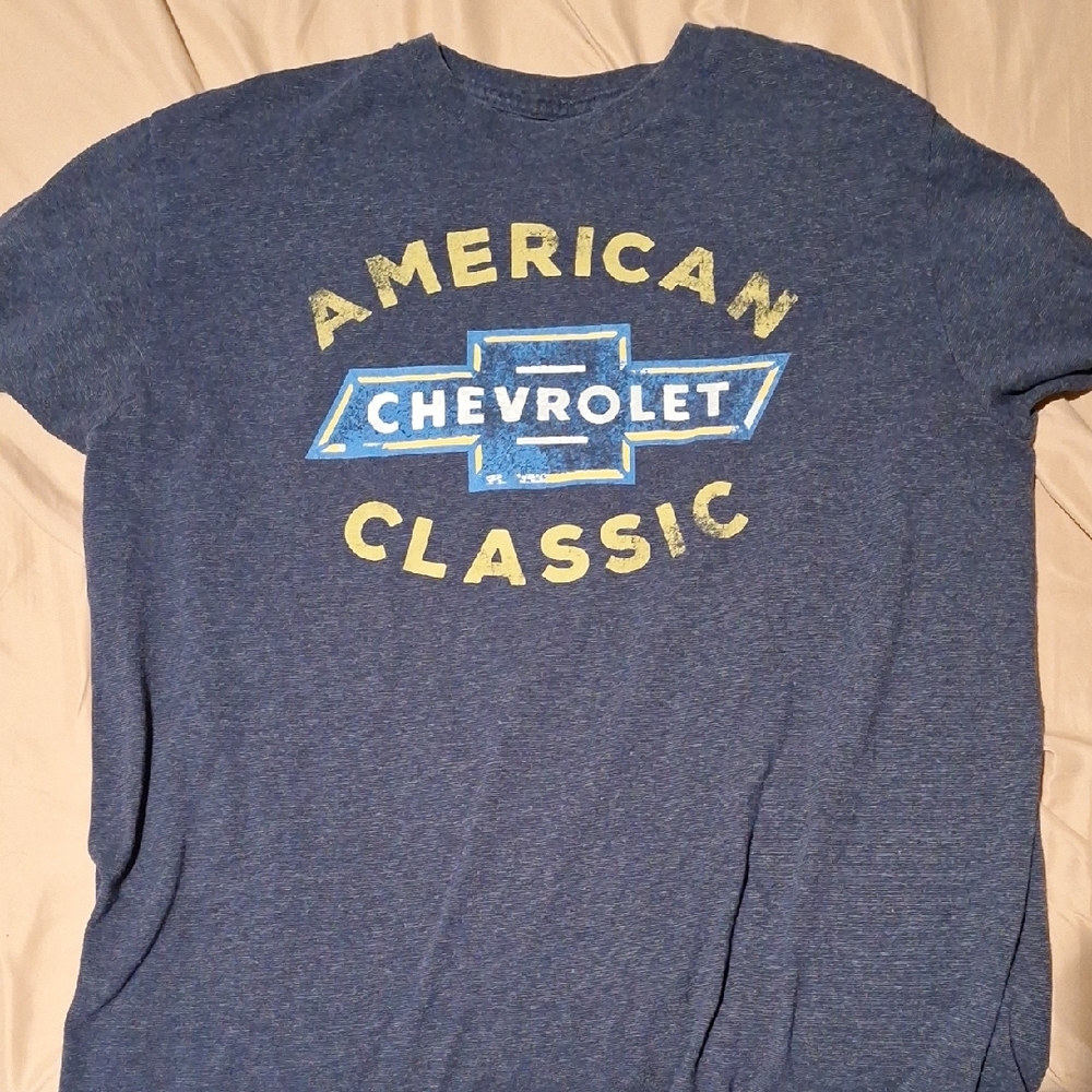 Men's Blue Graphic T-Shirt